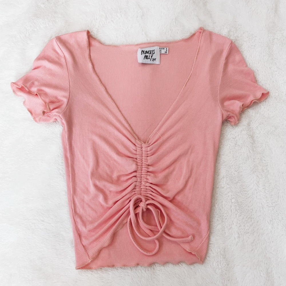 Princess Polly cinch t-shirt